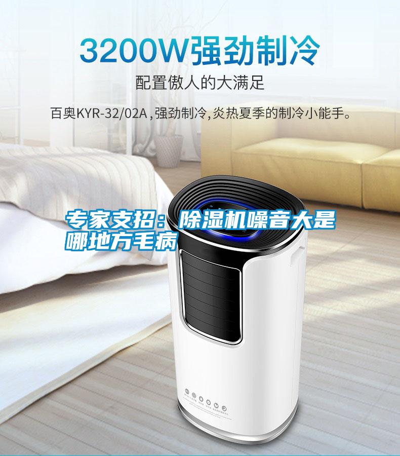 專家支招:除濕機(jī)噪音大是哪地方毛病