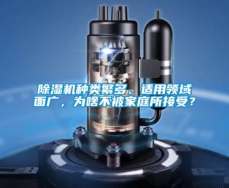 除濕機種類繁多、適用領域面廣，為啥不被家庭所接受？