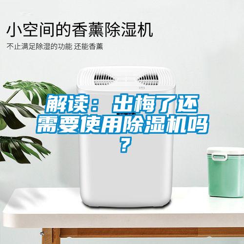 解讀：出梅了還需要使用除濕機嗎？