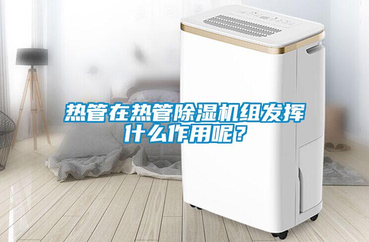 熱管在熱管除濕機組發(fā)揮什么作用呢?