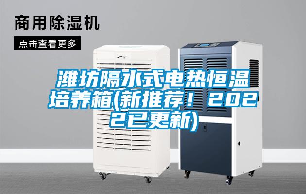 濰坊隔水式電熱恒溫培養箱(新推薦！2022已更新)