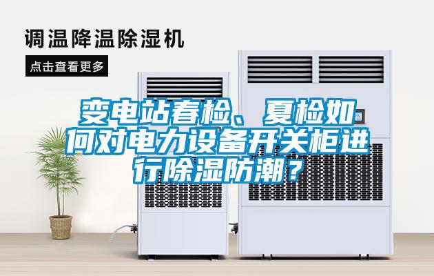 變電站春檢、夏檢如何對電力設備開關柜進行除濕防潮？