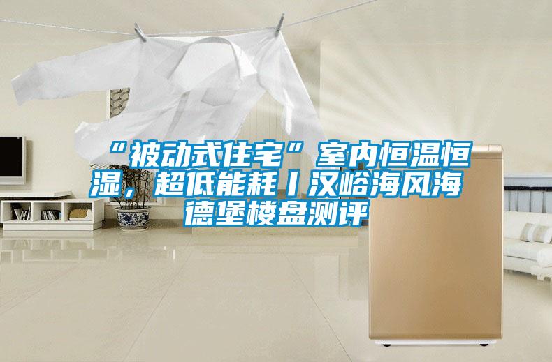 “被動式住宅”室內恒溫恒濕,超低能耗丨漢峪海風海德堡樓盤測評