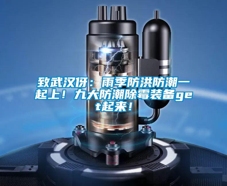 致武漢伢:雨季防洪防潮一起上!九大防潮除霉裝備get起來(lái)!