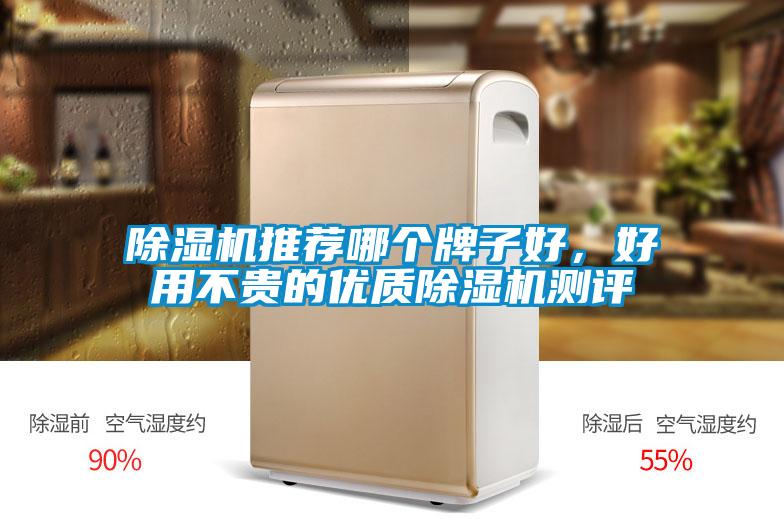 除濕機推薦哪個牌子好，好用不貴的優質除濕機測評