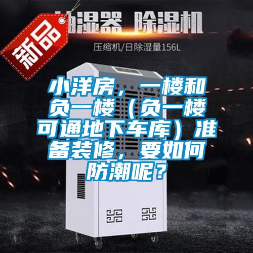 小洋房，一樓和負一樓（負一樓可通地下車庫）準備裝修，要如何防潮呢？