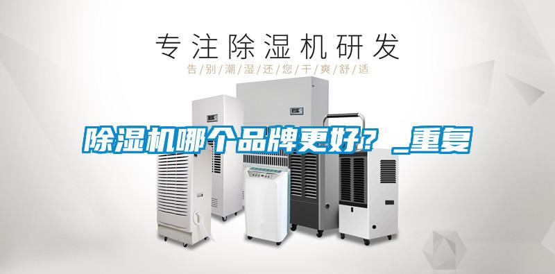 除濕機哪個品牌更好？_重復