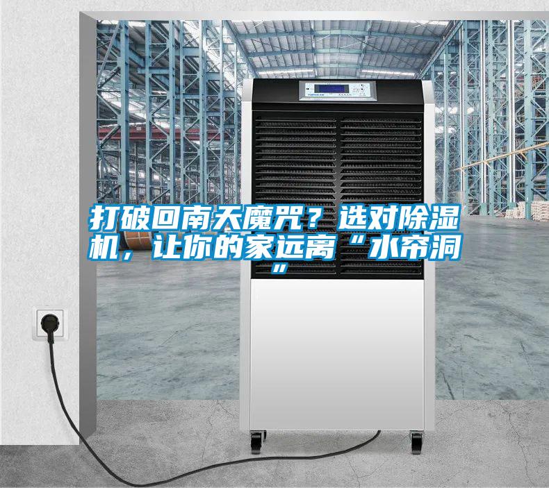 打破回南天魔咒？選對除濕機，讓你的家遠(yuǎn)離“水簾洞”