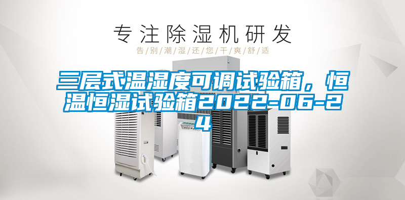 三層式溫濕度可調試驗箱,恒溫恒濕試驗箱2022-06-24