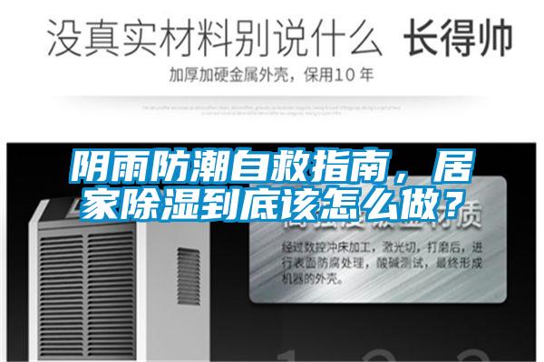 陰雨防潮自救指南,居家除濕到底該怎么做?