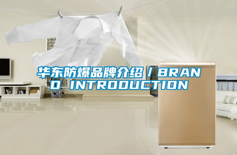 華東防爆品牌介紹/BRAND INTRODUCTION