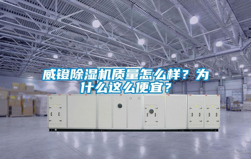 威鐙除濕機質量怎么樣?為什么這么便宜?