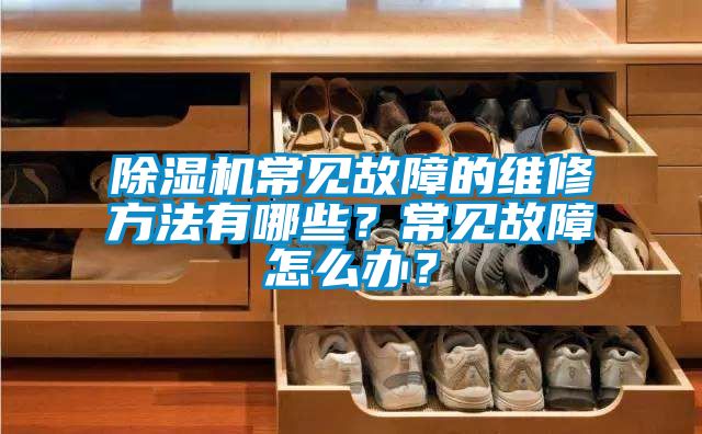 除濕機常見故障的維修方法有哪些？常見故障怎么辦？